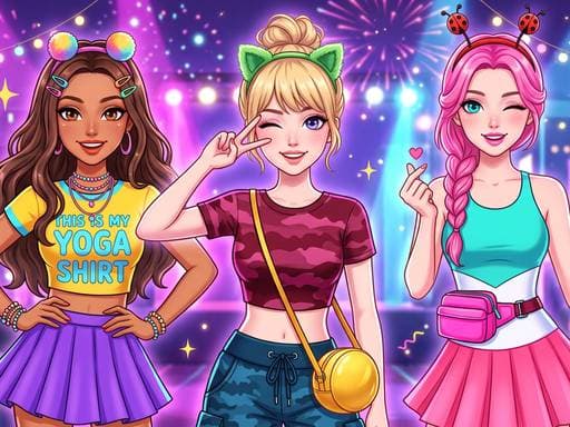 Cheerleader Magazine Dressup thumbnail