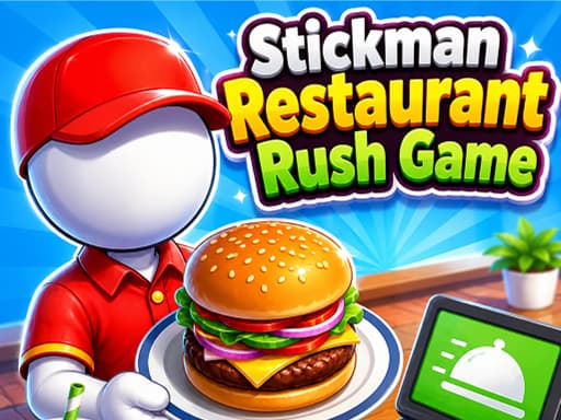 Stickman Restaurant Rush Game thumbnail