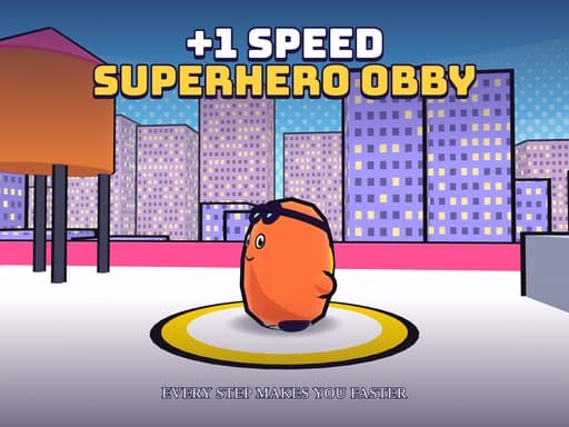 +1 Speed Superhero Obby thumbnail